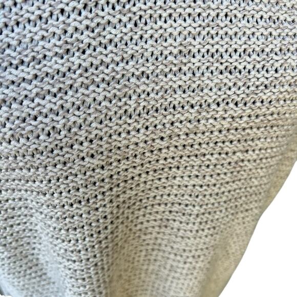 Alya women’s size large sweater with sleeve detail, oatmeal color - Picture 6 of 8